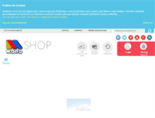 Tablet Screenshot of moltoshop.com